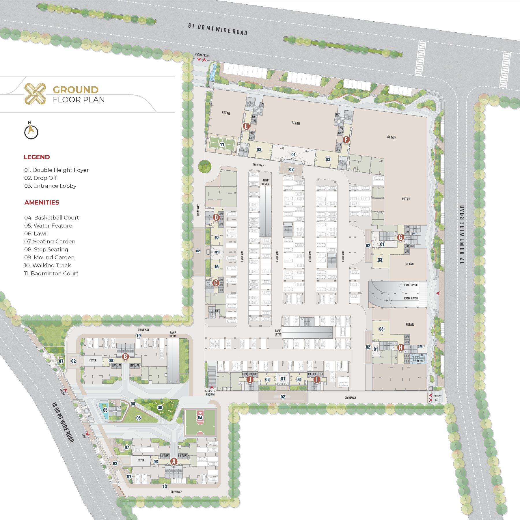 Overall site master plan of The Universe