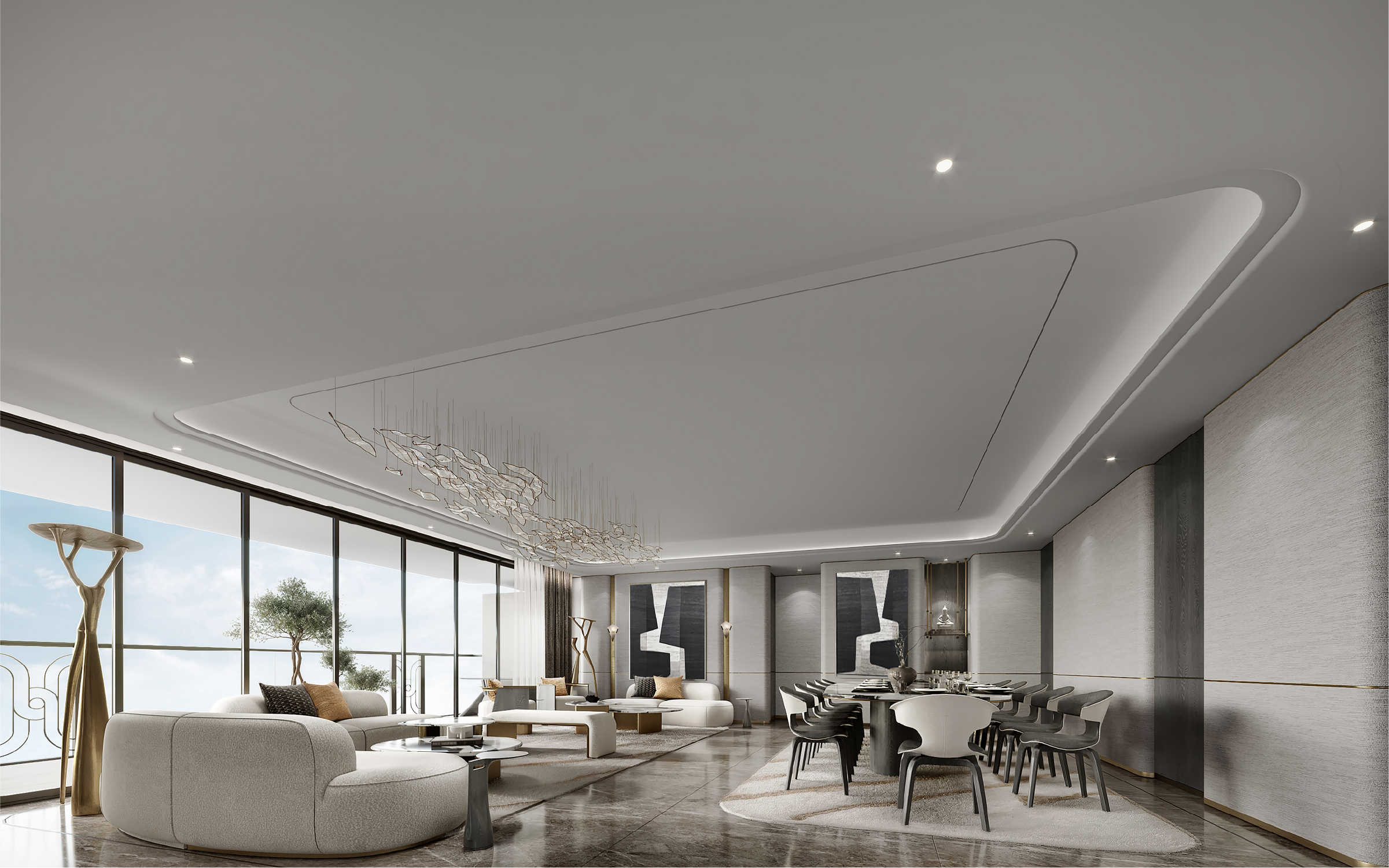 Exclusive 4 BHK community